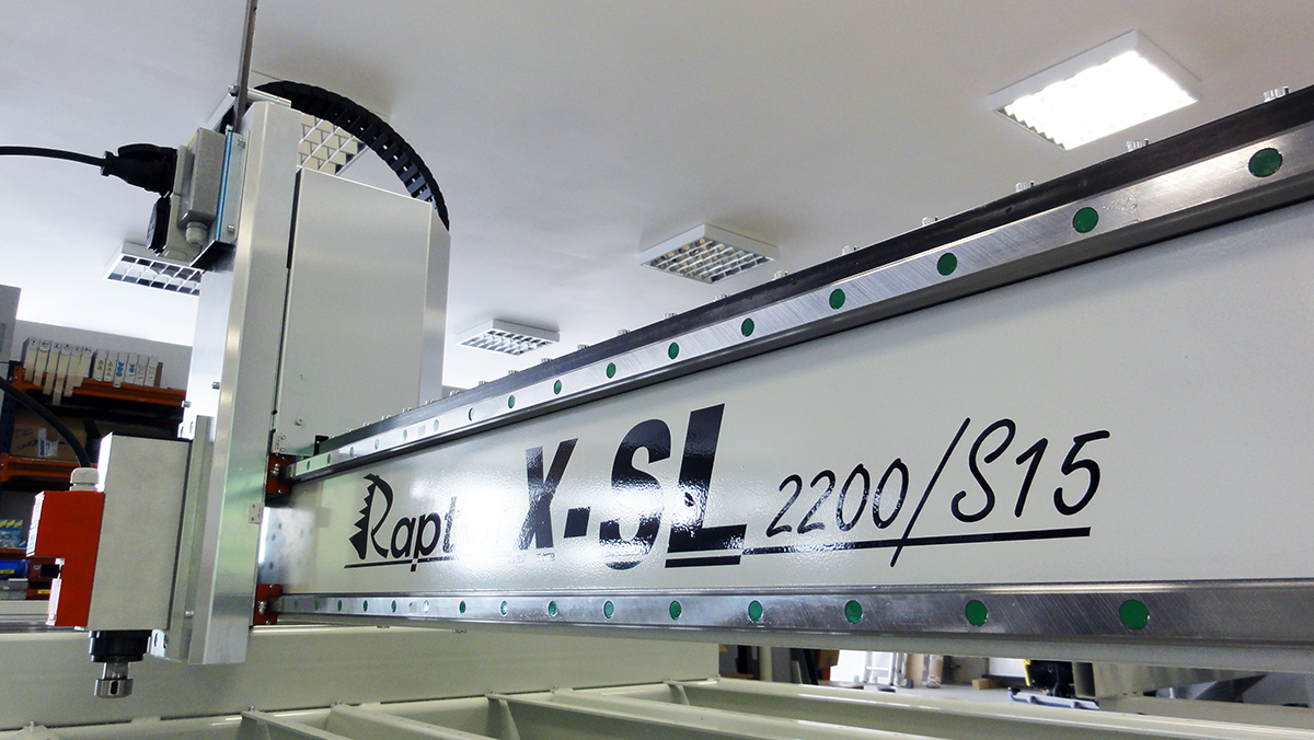 Fräsmaschinen RaptorX-SL | Massiv Stabil Flexibel - Bis 2x3m